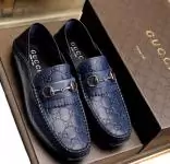 chaussures gucci edition limitee calf leather blue